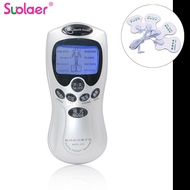 Electric Massager Digital Therapy Machine LCD Screen Full Body 4 Pads Slim Massager Acupuncture Body