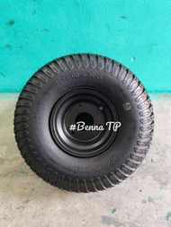 ยางเอทีวีพร้อมกระทะ6นิ้ว 15*6.00-6 ลายรถไถ ยาง ATV ขนาดกระทะ 3รู 15*6.00-6 (ราคาต่อ 1 เส้น)