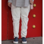 2WINS Exclusive Paris Boyfriend Jeans [WHITE] READY STOCK Seluar Jeans Muslimah PLUS SIZE