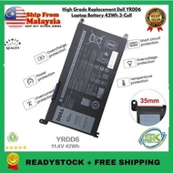 High Grade Replacement Dell YRDD6 Laptop Battery 42Wh 3-Cell