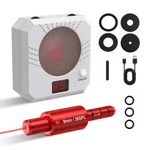 Electronic target 9MM 38SPL multifunctional combination training set, dual-use for training and cali