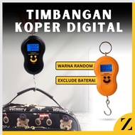 Timbangan Koper Digital 50 kg Gantung Portable Tas Luggage Scale Smile