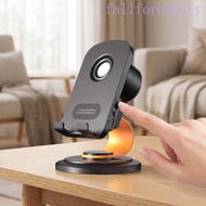 FALLFORBEAUTY Mobile Phone Stand, Adjustable 360° Multi-functional Smart Bluetooth Speaker, Bluetoot