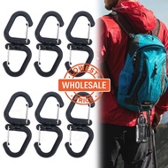 [Wholesale] Swivel S Shape Carabiner - Outdoor Hiking Backpacking Accessories - Mini Keychain - Port