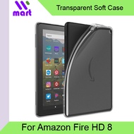 Amazon Fire HD 8 Transparent Case Soft Cover, For Fire HD 8 2017 / 2019, Fire HD 8 2020, Fire HD 8 P