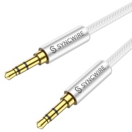 SYNCWIRE Long Aux Cable 6.5Ft- Auxiliary Audio Cable for Headphones, Car, Home Stereos, iPhone/Ipad 