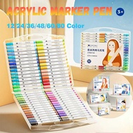 Set 12-80 Colors to Choose ENMY Waterproof Student Special Stackable Acrylic Marker Pen