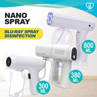 Fogging Machine Disinfectant Spray Gun Wireless Atomizer Fog Nano Spray Disinfectant Liquid Sanitize