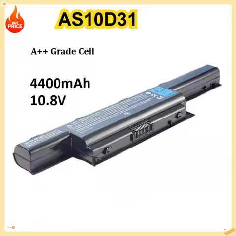 AS10D31 Laptop Battery For Acer Aspire V3 5741 5742 5750 5551G 5560G 5741G 5750G AS10D51 AS10D61 AS1