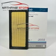 Engine air filter for Vios 2014-2022, Yaris 2014-2022 - (Product code: 17801-0Y040/17801-0Y050 )