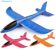 MAURICE Foam Glider Flexible Avion 37/48CM Plane Toys Aeroplane Model DIY Airplane pp Foam Airplane 
