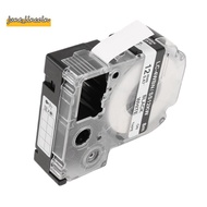 5 Pack Replace -4WBN LC-4WBN9(SS12KW) Label Tapes for  LabelWorks LW300 LW400 LW500 LW700 Black On W