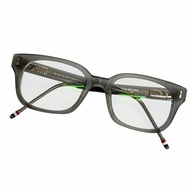 狀況極佳 □ THOM BROWNE ブラウン TB-401C Wellington 眼鏡，霧面淨CLEAR灰色，49.5□21-148，可配近視鏡鏡片，日本製，男士款。