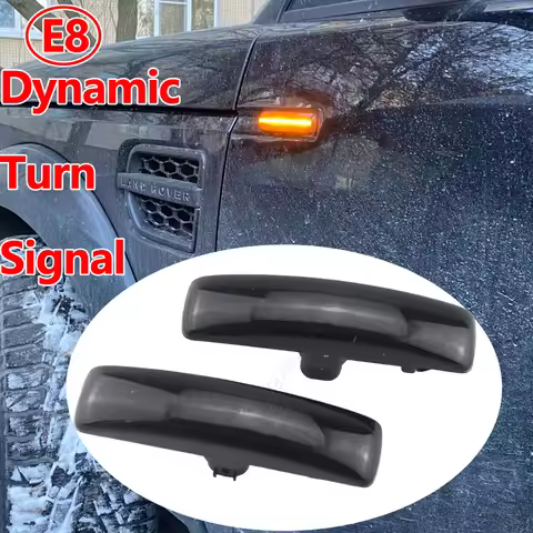 2x LED Side Marker Lamp Repeater Indicator Light For Rover Sport L320 Land Rover LR2 Freeland 2 L359