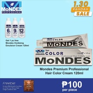 Mondes Professional Hair Color Cream 120ml