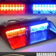 海外代購 車內警車專用紅藍閃燈警示燈 另有其他顏色