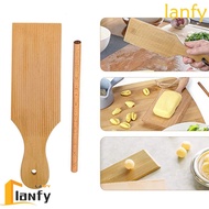 LANFY Gnocchi Roller Popsicles Wooden Noodles Table Bakeware Homemade Easily Make Gnocchi Boards