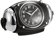 Seiko analog alarm clock alarm clock NR438K black