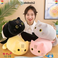 DEALSHOP Plush Cat Toy, Cute Cat Stuffed Animal Cat Pillow, Soft Home Decor Gifts Sofa Cushion Home