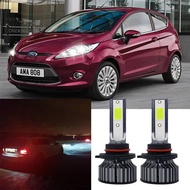 2pc LED สีขาว 6000K P1 หลอดไฟ NW ชุดไฟหน ้ าสําหรับ Ford Fiesta MK7 / MK8 ชุดไฟหน ้ า LED สีขาว 6000
