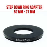 BAMI Step Down StepDown 52 mm - 27 mm Filter Stepping AdapterRing 52mm - 27mm Lens Accessories Camer