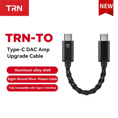 TRN TO Type-C to Type C DAC Amp Upgrade Cable