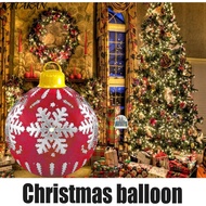 KATAKAN 23.6 Inch Christmas Inflatable Ball 23.6 Inch Giant Outdoor Inflatable