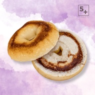 5+ Bagels - Cinnamon Butter Bagel | Halal | No Egg, Oil, Milk, Sugar | 24+ Hrs Cold Fermented | 120g