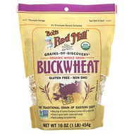 Bob s Red Mill, Organic Buckwheat, Whole Grain, 16 oz (454 g)