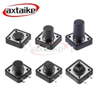 20PCS 12×12mm SMD DIP PCB Tactile Tact Push Button Switch 4Pin Micro Switch 12*12*4.3/5/6/7/8/9/10/1