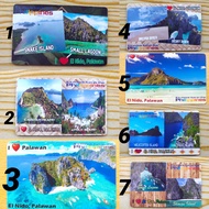 Philippine Rubber Magnet Souvenir Design (Elnido, Palawan)