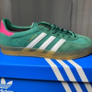 Original New Adidas Gazelle Indoor Green & Pink size UK8.5