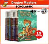 (In Stock) *พร้อมส่ง 19 books* ชุดนวนิยายแฟนตาซีภาษาอังกฤษ Dragon Masters Series Set (Books 1-19) Scholastic Branches Free audio
