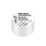 MONJA MAGIC MIRROR POWDER MOLDING GLUE GEL FOR  CHROME NAIL GEL POLISH