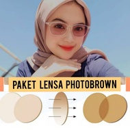 Frame 21351, ANTI-RADIATION PHOTOBROWN LENS PACKAGE
