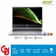 Promo Sale!!! New Laptop Acer Aspire 3 Slim A314-35-C03Y silver N5100