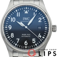 นาฬิกา IWC Pilot's Watch Mark 18 รุ่น IW327011 สำหรับผู้ชาย ตัวเรือนสแตนเลส สีดำ ขัดเงา สภาพดีเยี่ยม