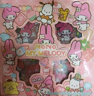 My Melody 美樂蒂 100張盒裝 手賬本 防水pvc透明貼紙