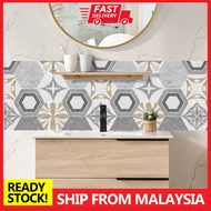 (Tiles) EUROPEAN STYLE KITCHEN TILES MOROCCAN IMITATION CERAMIC WALL STICKER