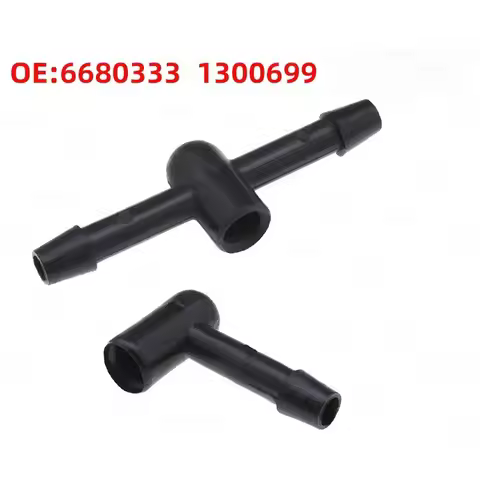 2PCS Car Windscreen Wipers Windshield Wiper Jet Nozzle Hose Kit Connector For Ford Foucs Mondeo C-ma