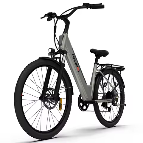 5TH WHEEL AB18 Electric Bike for Adult with 350W Motor, 26" EBike with 36V 10.4Ah Removable Battery 