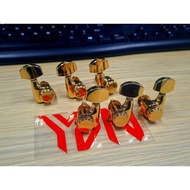 Zeenoo Gold Guitar Tuner Locking 3L3R