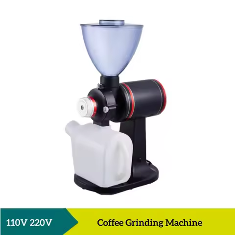 Large Capacity 1.5LBS Coffee Grinding Machine Multifunctional Ghost Teeth Coffee Grinder 90mm Flat B
