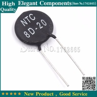 10PCS 8D-20 NTC8D-20 DIP ntc 8D-20 8D20 Thermistor Resistor Free Shipping