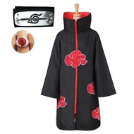 [Free Shipping] Naruto Itachi Uchiha Ninja Naruto Akatsuki Cloak Cos Clothing Peripheral Trench Coat