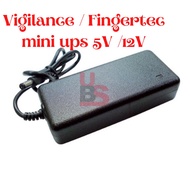 Vigilance/Fingertec Mini UPS 5V /  12V