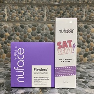 [JBS Store] [GET 2PCS] Nuface Sat Zett Glowing Cream & Serum Cushion Package - Make Up