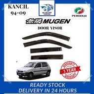 PERODUA KANCIL 850 660 1994-2003 MUGEN DOOR VISOR AIR PRESS SUN VISOR PROTECTION ACCESSORIES OEM QUA