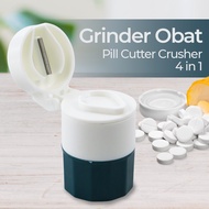 Alat penghancur obat penggerus Pemotong tablet pill simpan DR gray OEM Pemotong obat tablet pils cut
