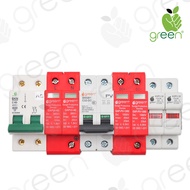 เบรกเกอร์ Set Breaker AC DC AC DC Surge 1000V 16A 32A 63A Fuse 12A 25A 32A เลือกสเปคได้ พร้อมรางและต